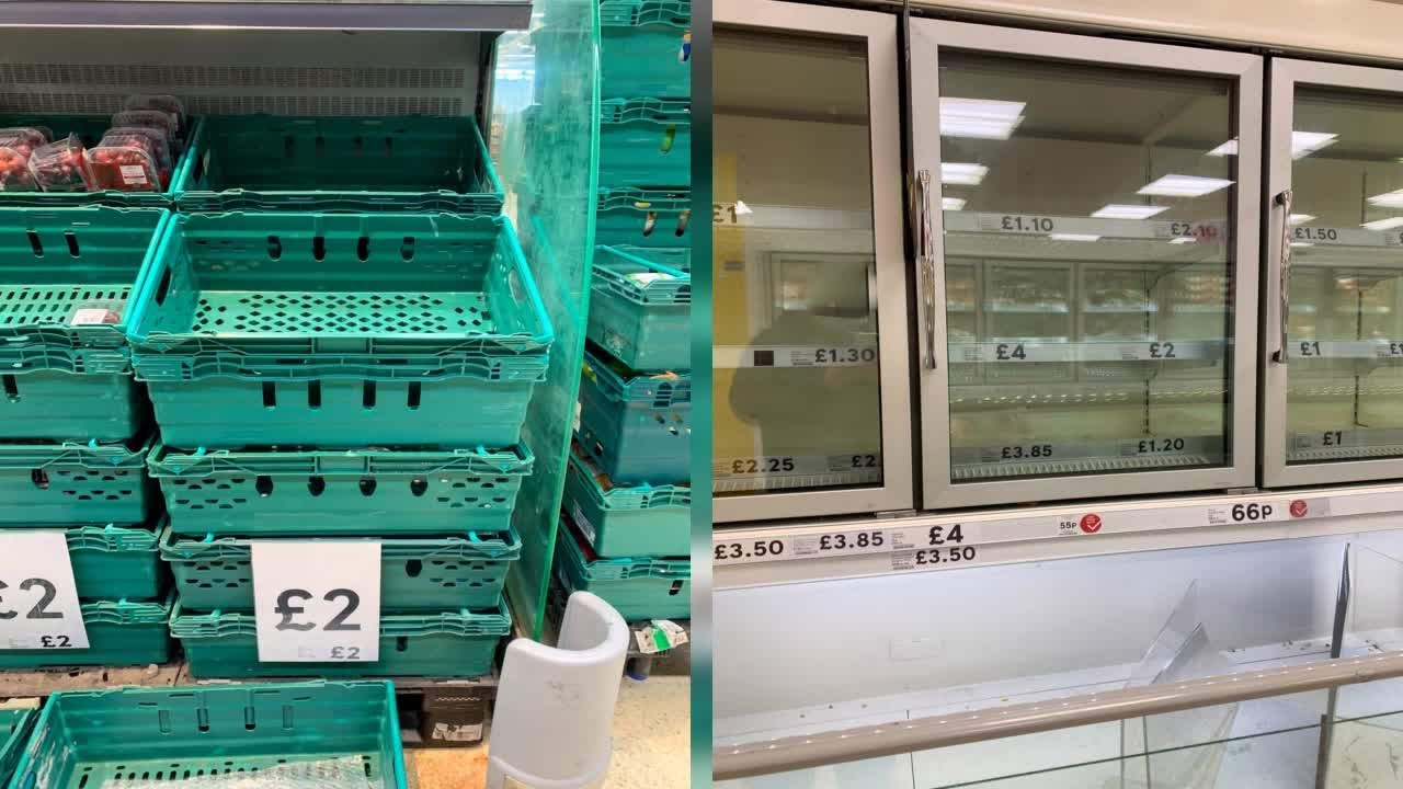 Panic buyers raid shops again as PM warns lockdown could get stricter