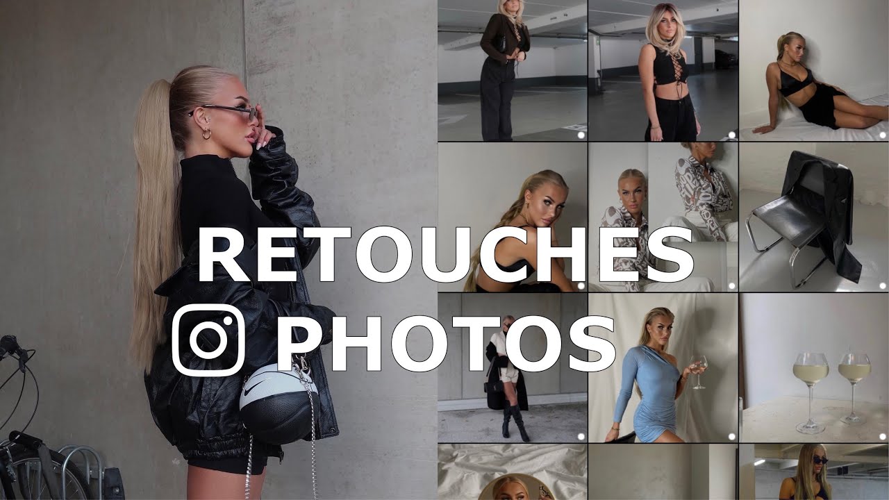 COMMENT J'EDITE MES PHOTOS INSTAGRAM (appli, retouches, effet sombre) + CONSEILS POUR UN BEAU FEED