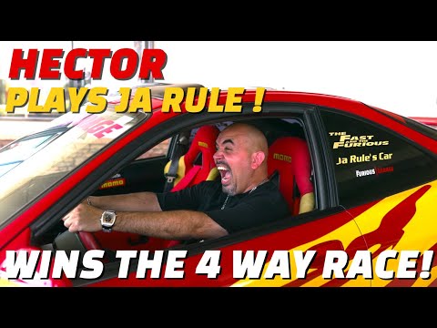 Hector at the Fast X premier and reunited with movie cars