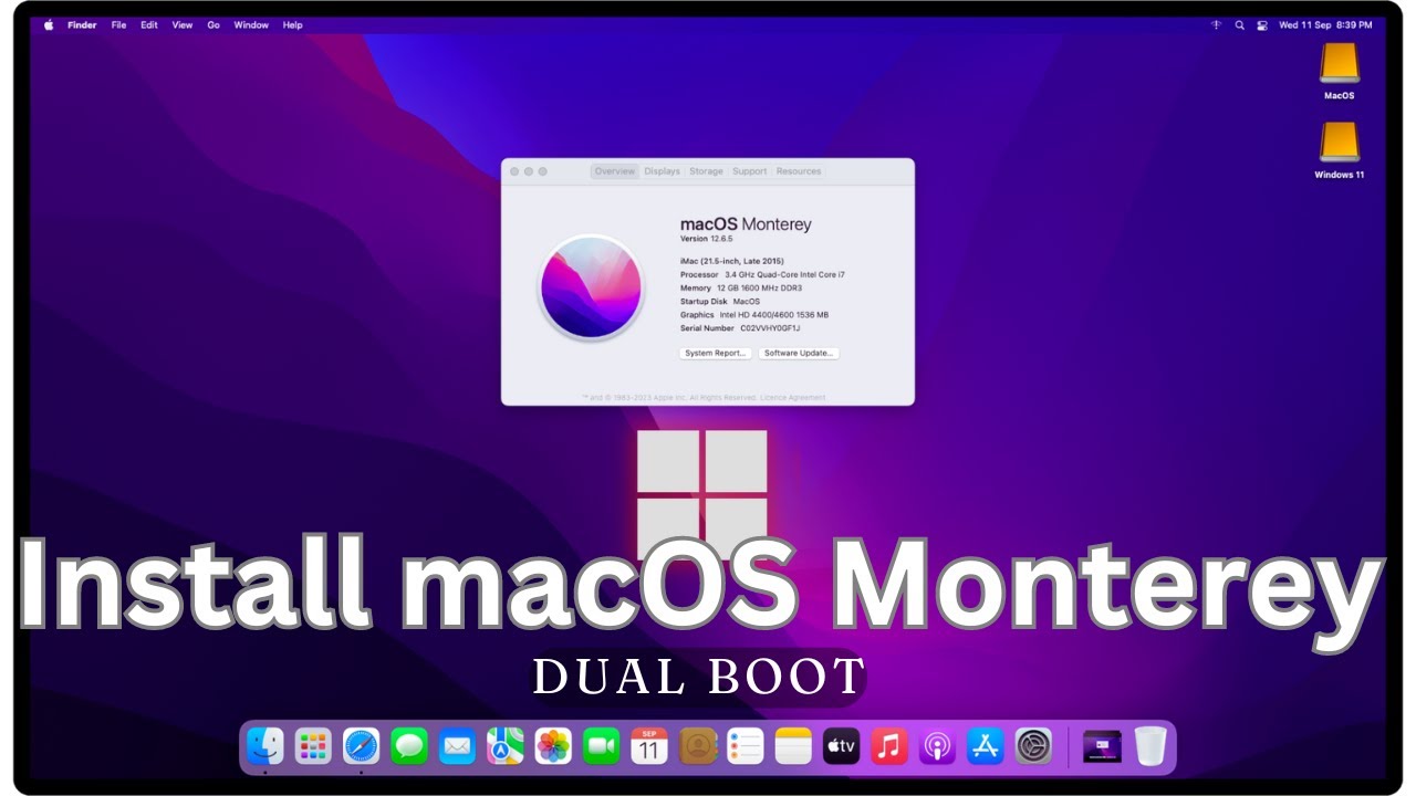 How to Install macOS Monterey on Windows PC ! - YouTube
