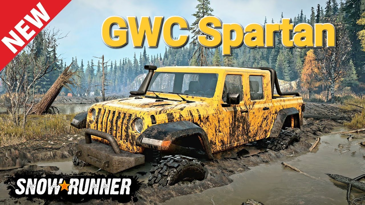 New GWC Spartan Vehicles In SnowRunner New Update 