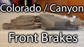 How to Change Front Brakes and Rotor | 2015 - 2020 Chevy Colorado Brake service / Brake Pads
