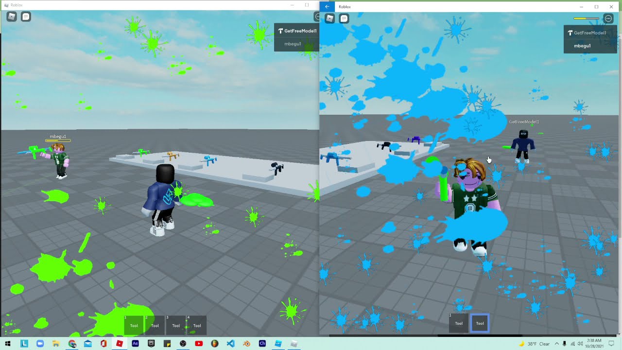 Roblox Studio BIG Paintball Guns (Part 1) YouTube