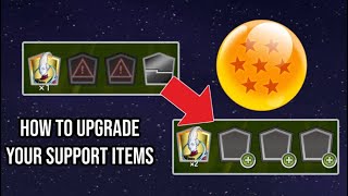 HOW TO TAKE 2 COPIES OF SUPPORT ITEMS INTO BATTLES & HOW TO EXPAND YOUR SUPPORT INVENTORY IN DOKKAN