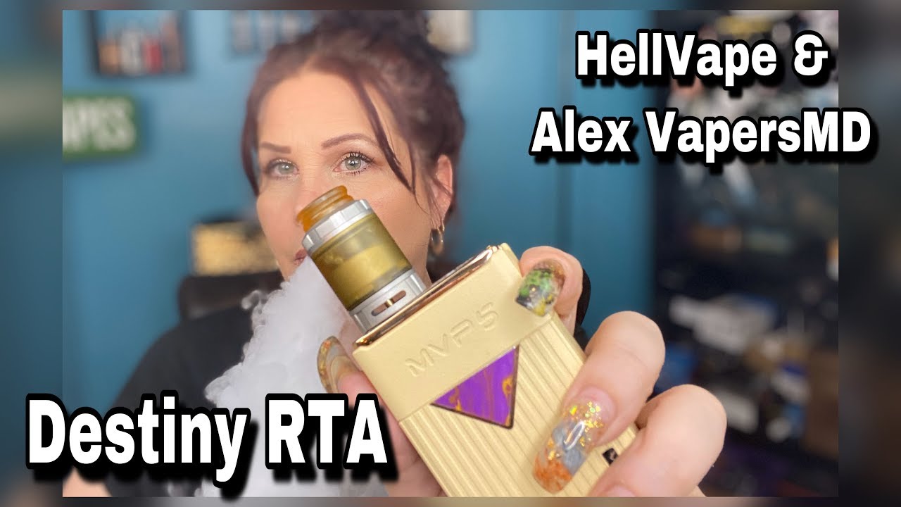 Destiny RTA - REVIEW & BUILD | Alex VapersMD & Hellvape - YouTube