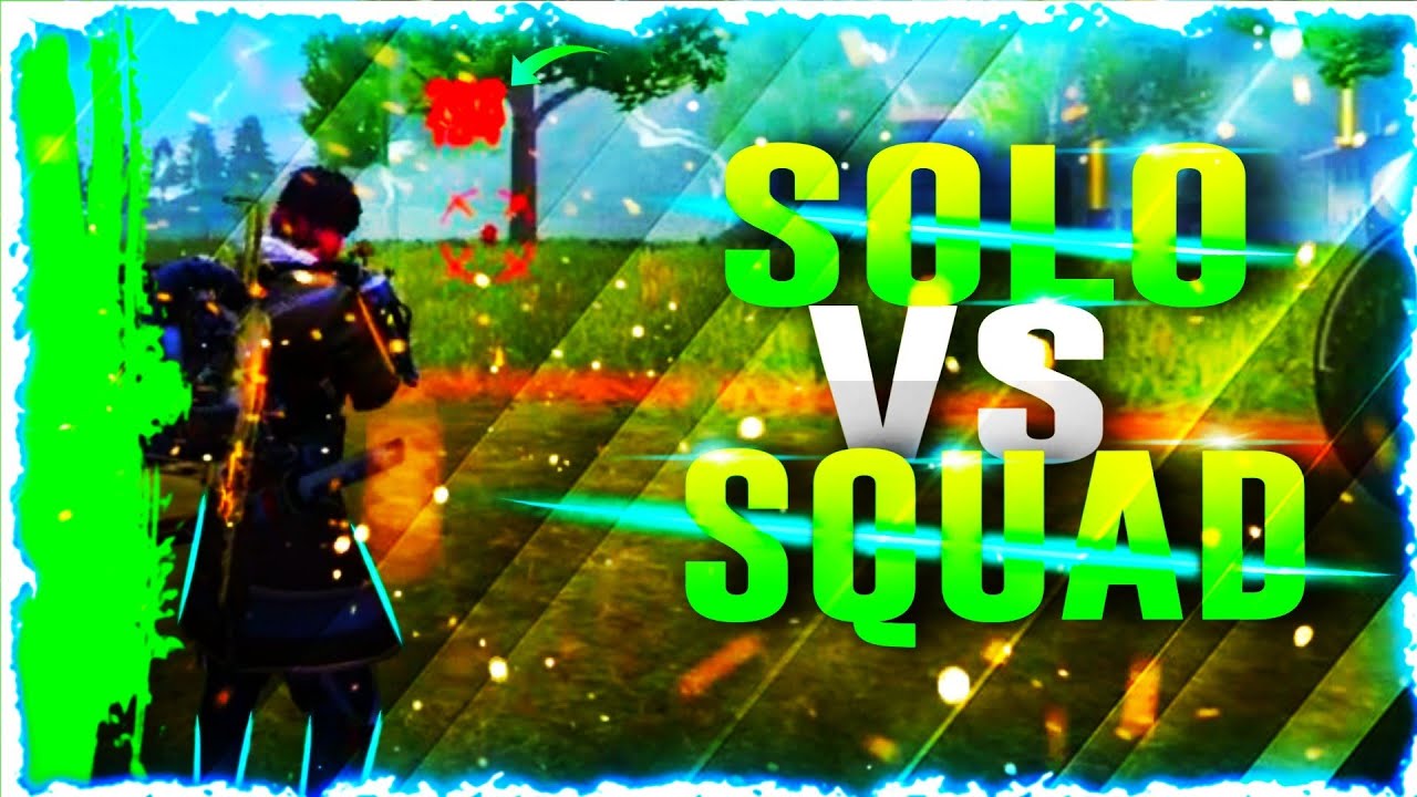 Solo Vs Squad in Free Fire Playing By Redoy Gamer 😆।। Free Fire ...