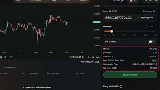 SparkDEX Perps Coston2: How to open a Position