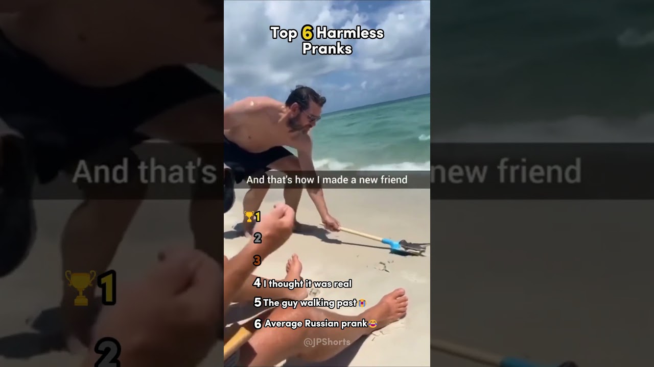 Ranking Harmless Pranks 