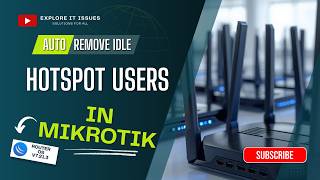 Auto Remove Idle Hotspot Users in Mikrotik | How to | Auto Remove | Mikrotik Router | Users | Router