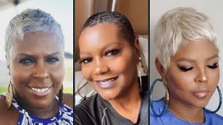 15 Bold and Beautiful Pixie Hairstyles for Older Black Women Over 50 With Short Natural Hair 2024