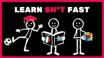 Learn ANYTHING Faster than Anyone (The Only 4 Methods You Need)