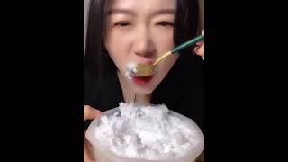 BITES ONLY crunchy,cotton soft white ice eating❄️😭yummy screenshot 3