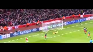 Arsenal Vs Montepillier Goals 2-0 211112