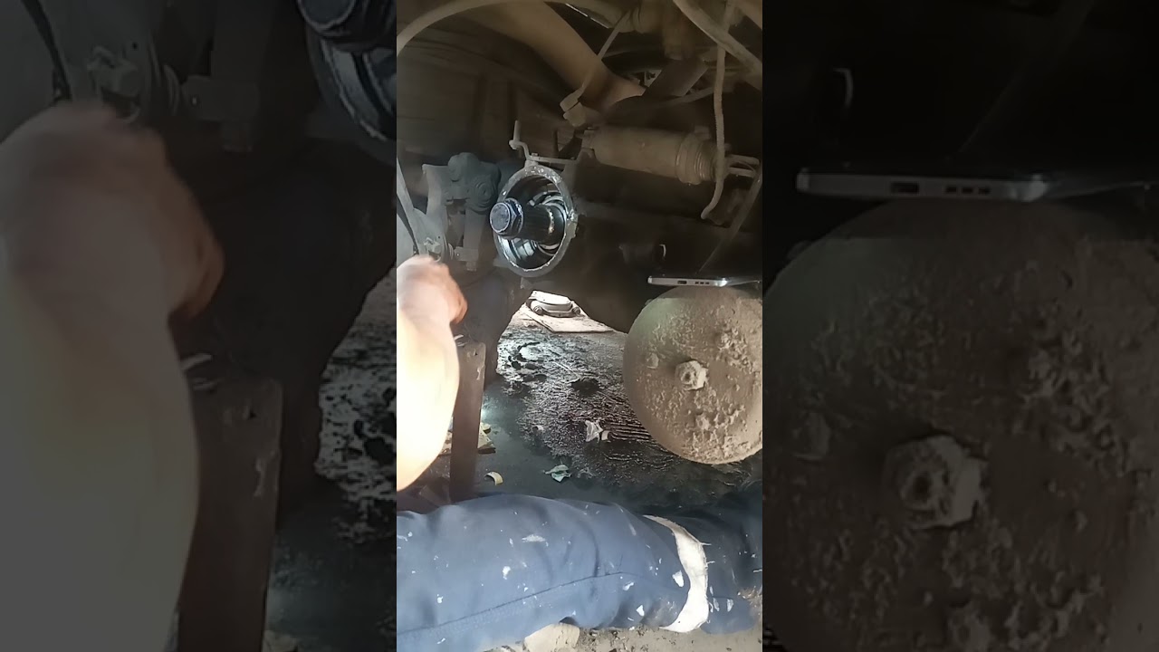 montaje de piñón ataque  Mercedes benz.