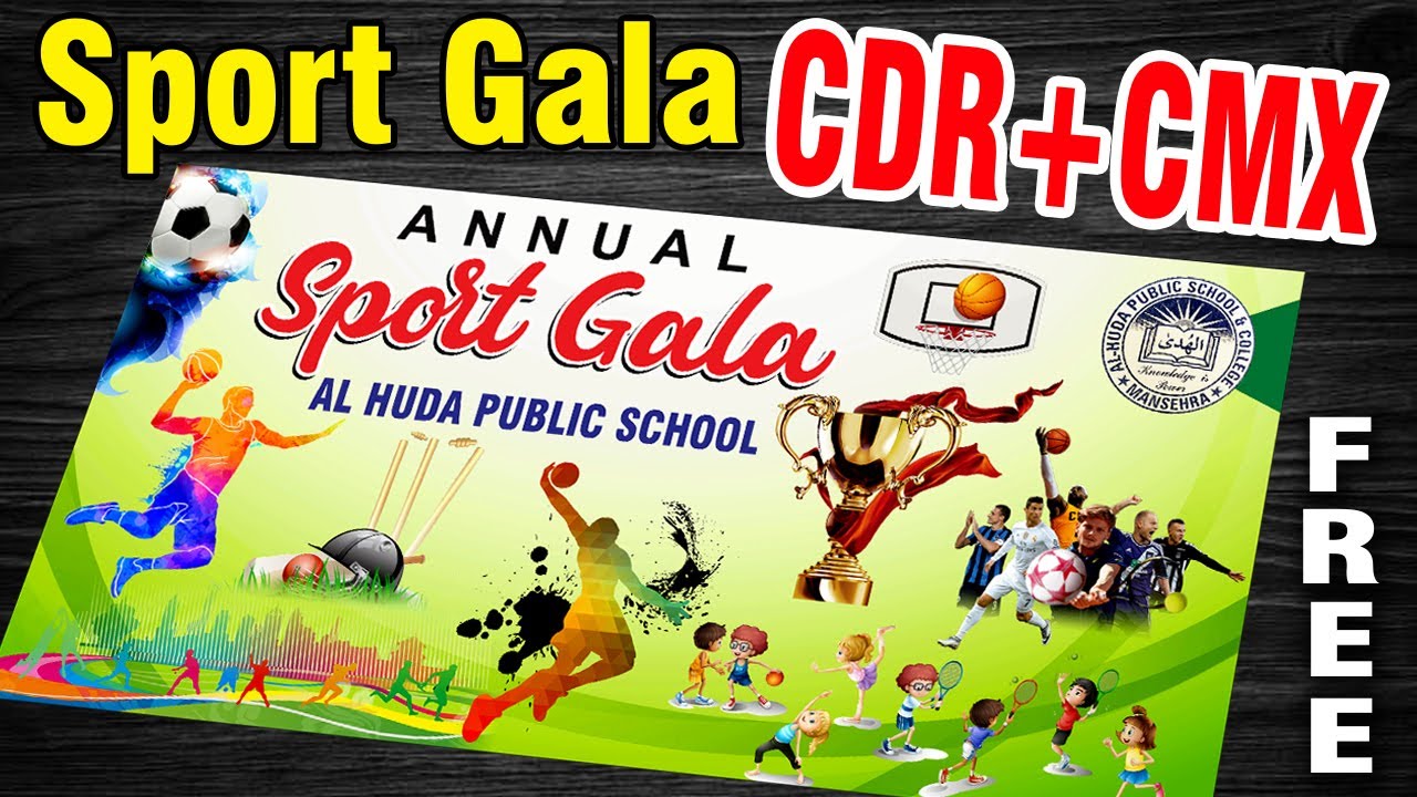 Sport Gala Panafelx Deisgn | Latest New Cdr  | Cdr + CMX Free Download by HT Graphic