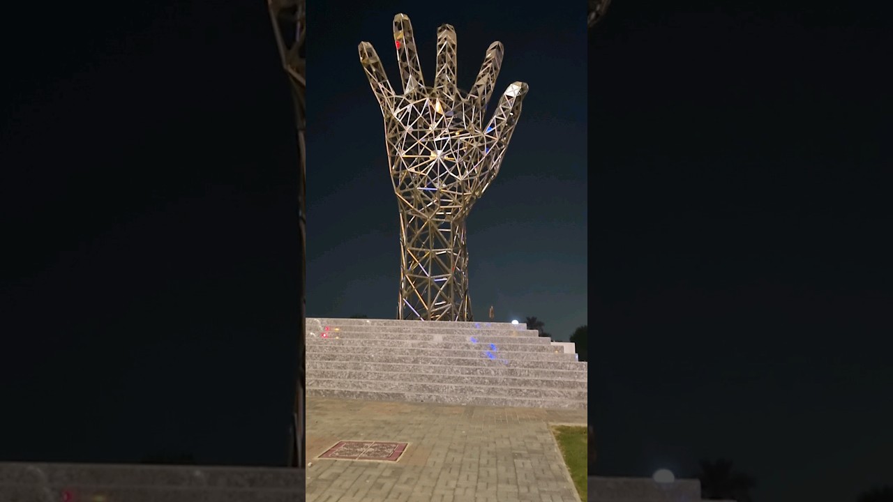 Anti-corruption award monument Qatar | 