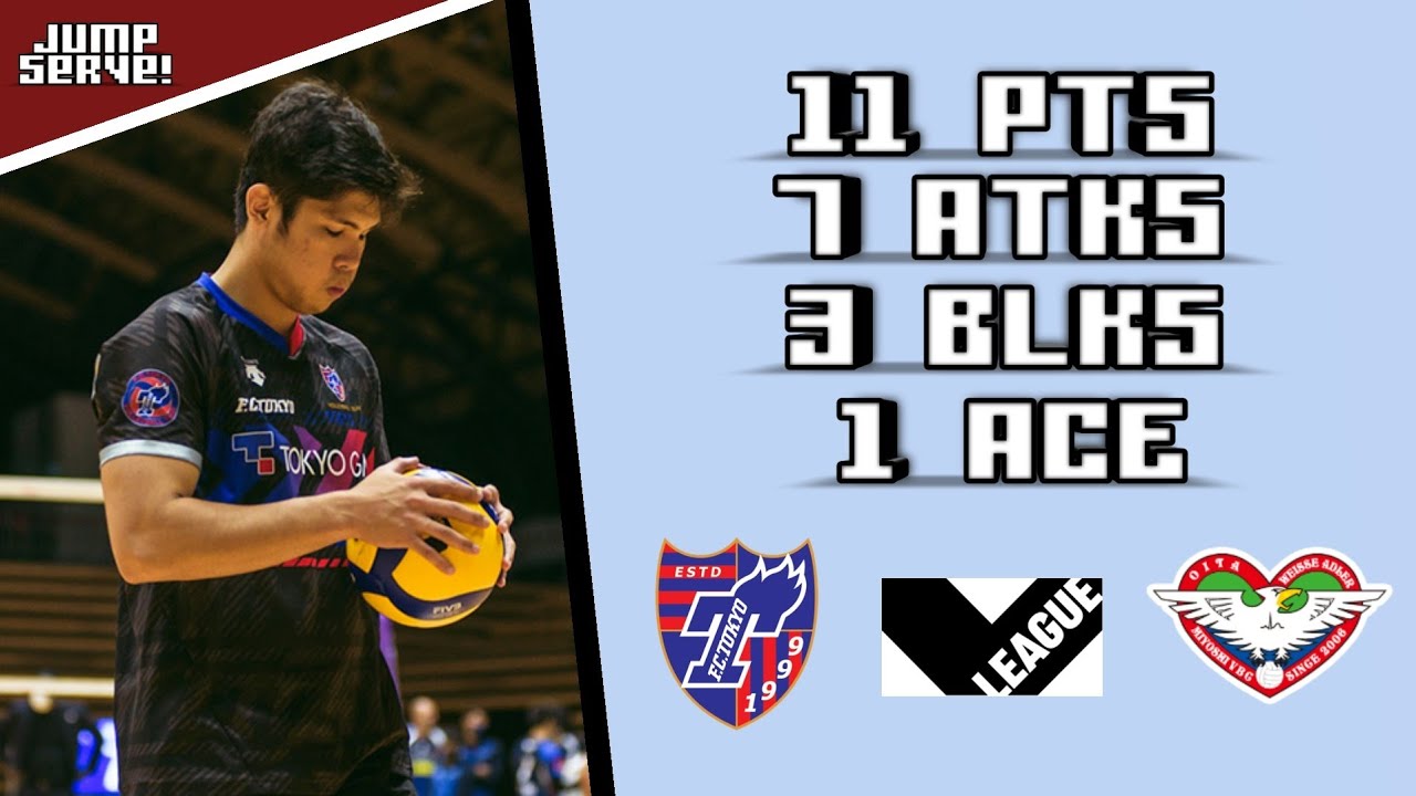 Marck Espejo Highlights FC Tokyo Vs. Oita Miyoshi | 🇯🇵 Japan V.League 2021-2022