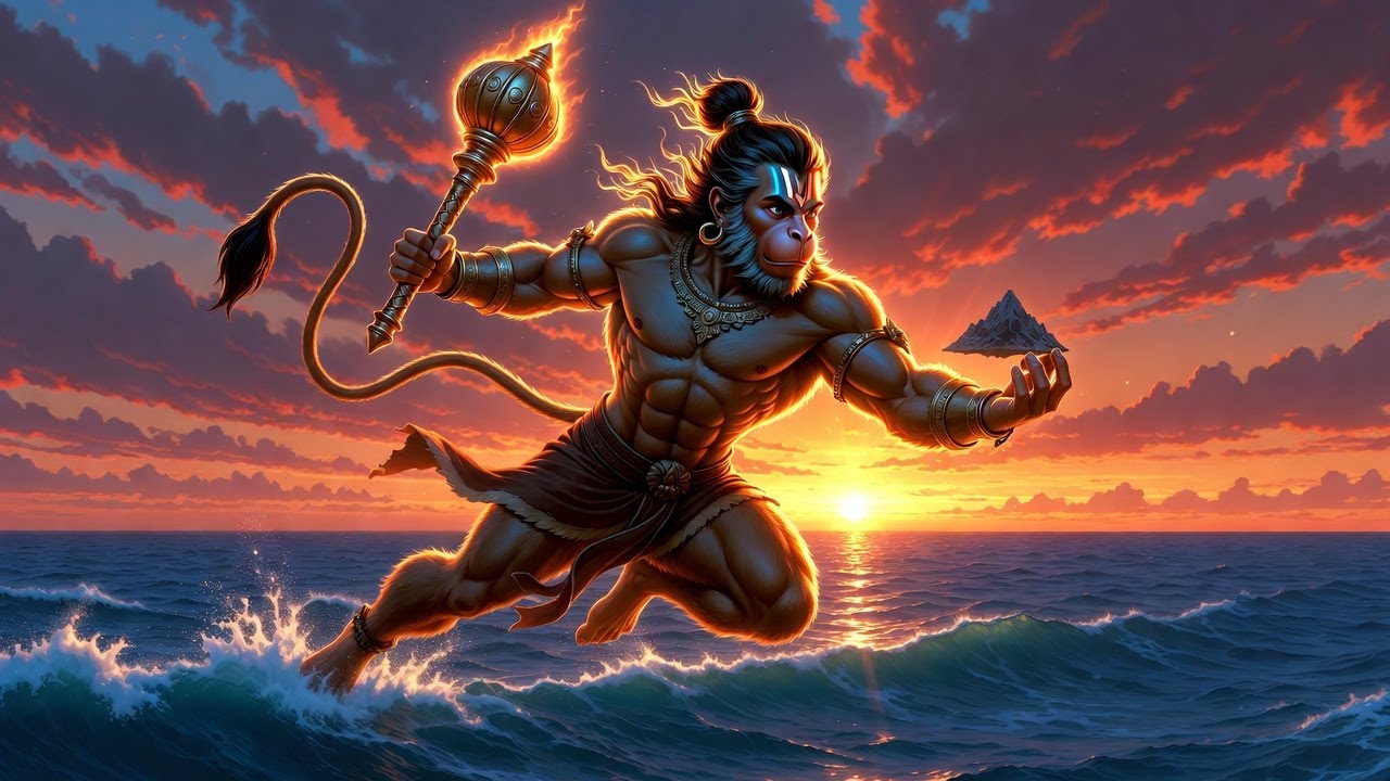 Представляем Ханумана: могучего обезьяньего бога силы, преданности и эпического героизма в индуис...