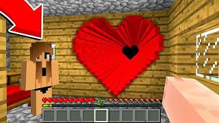 QUI EST DANS LE TROU DE L'AMOUR SUR MINECRAFT ! Une fille va devenir la Copine à Twinner en Secret