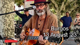 Busking in beautiful Burgos - We Merge chords