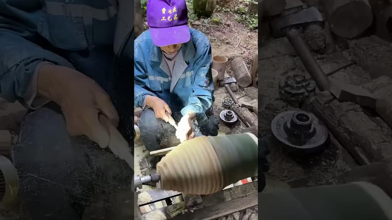 Have you ever seen a bamboo root retort with a production date!# Craftsman# Traditional Culture# Ha