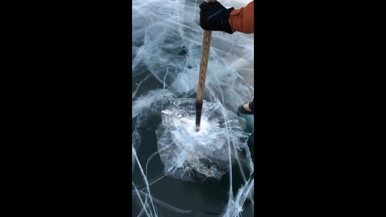 ICE BREAKING Frozen Lake BAIKAL Icebreaking Shorts Lakebaikal