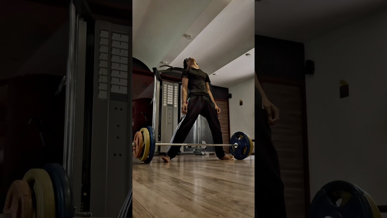 Deadlift my new PR of 105 kgs 💪💪