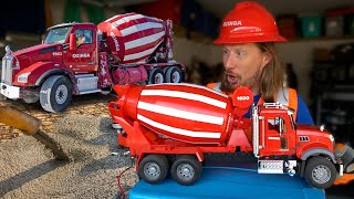 Concrete Mixing Trucks are Awesome | Cement Truck for Kids