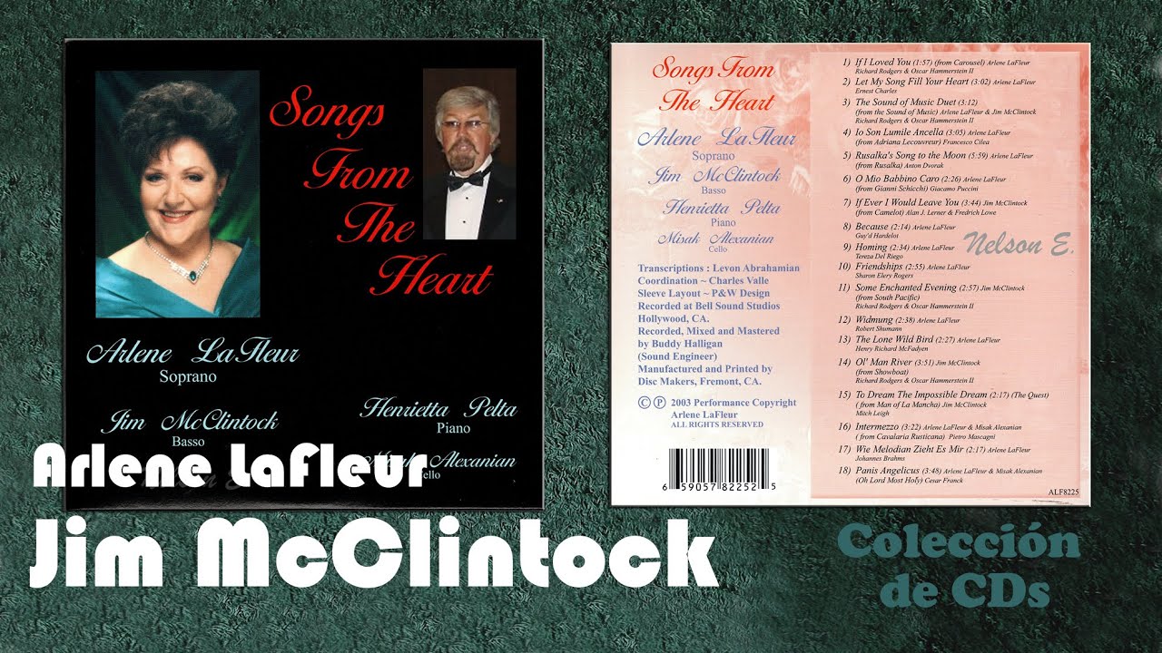 Arlene LaFleur & Jim McClintock - CD "Songs From The Heart" (2003)