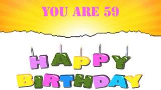 59 Years Old Birthday Song Wishes