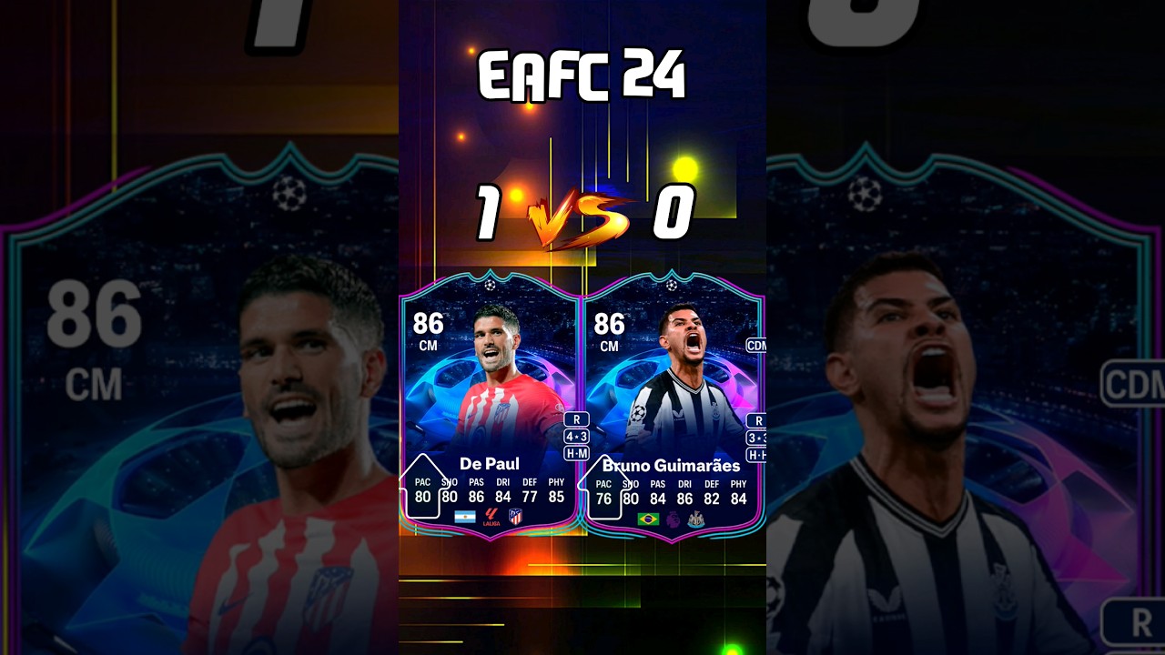 🇦🇷 vs 🇧🇷 IN EAFC 24!! 