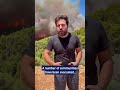 Wildfires Rage Near Athens