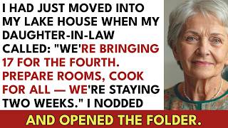 I Had Just Moved Into My Lake House—My Daughter-in-Law Called: We're Bringing 17 People for the...