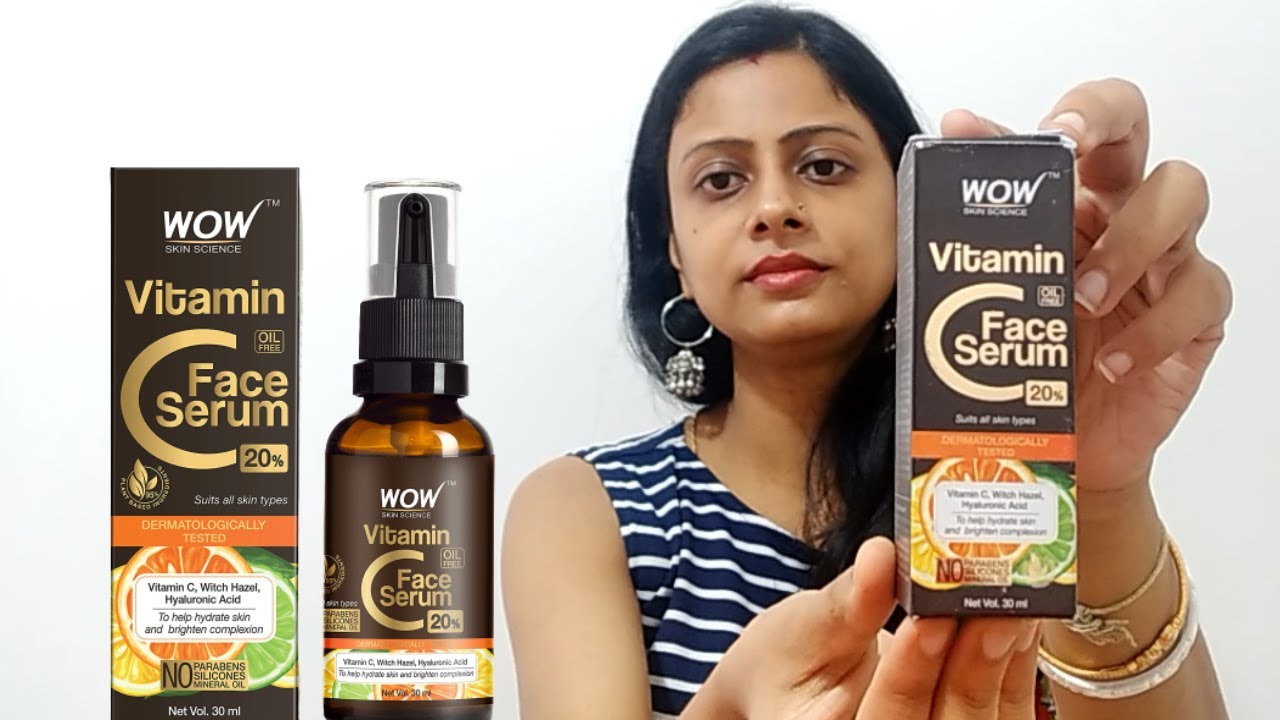 WOW Skin Science 20 Vitamin C Face Serum How to Apply, Benefits