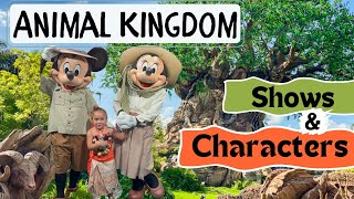 Animal Kingdom Characters Shows Finding Nemo Show Lion King Show Mickey Minnie Pocahontas