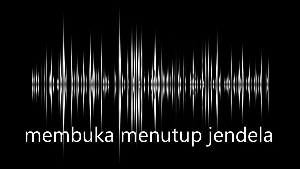 Sound effect Membuka menutup jendela