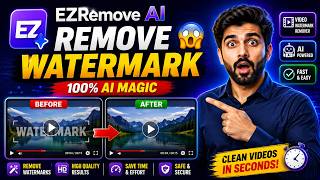 EZRemove AI Complete Tutorial 2026 | Remove Free Video Watermark with AI screenshot 2