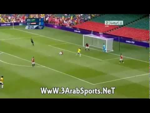 اهداف مصر والبرازيل 3 2 اولمبياد لندن 28 7 2012