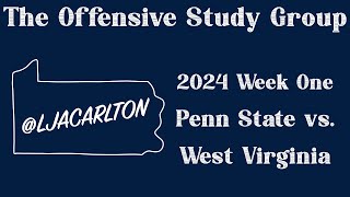 Penn State Nittany Lions Offense vs. West Virginia (2024) | The Offensive Study Group