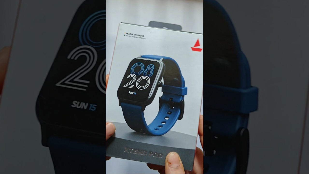 "This ₹1799 Smartwatch Feels Like an Apple Watch! 😲 | boAt Xtend Pro Unboxing 🔥"