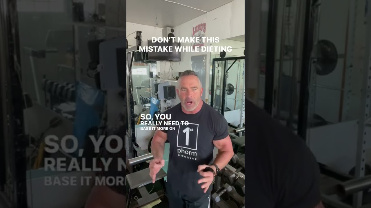 DON’T MAKE THIS SIMPLE MISTAKE WHILE DIETING