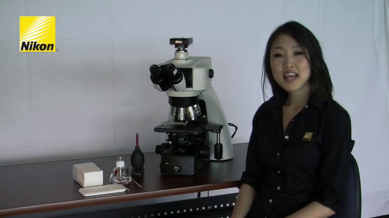 Cleaning Microscope Optics