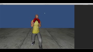 Motion-capture boxing moves on button press