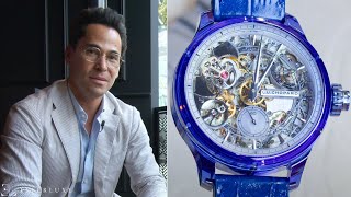 A Extremely Rare Exceptional Chopard Blue Sapphire Minute Repeater More Dubai Watch Week 2023