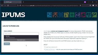 How to Download ACS Data from IPUMS and Import using R Studio