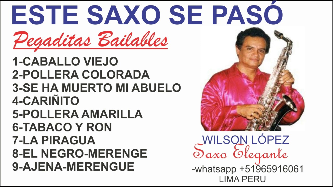 ESTE SAXO SE PASA POR QUE QUE TE INVITA A BAILAR