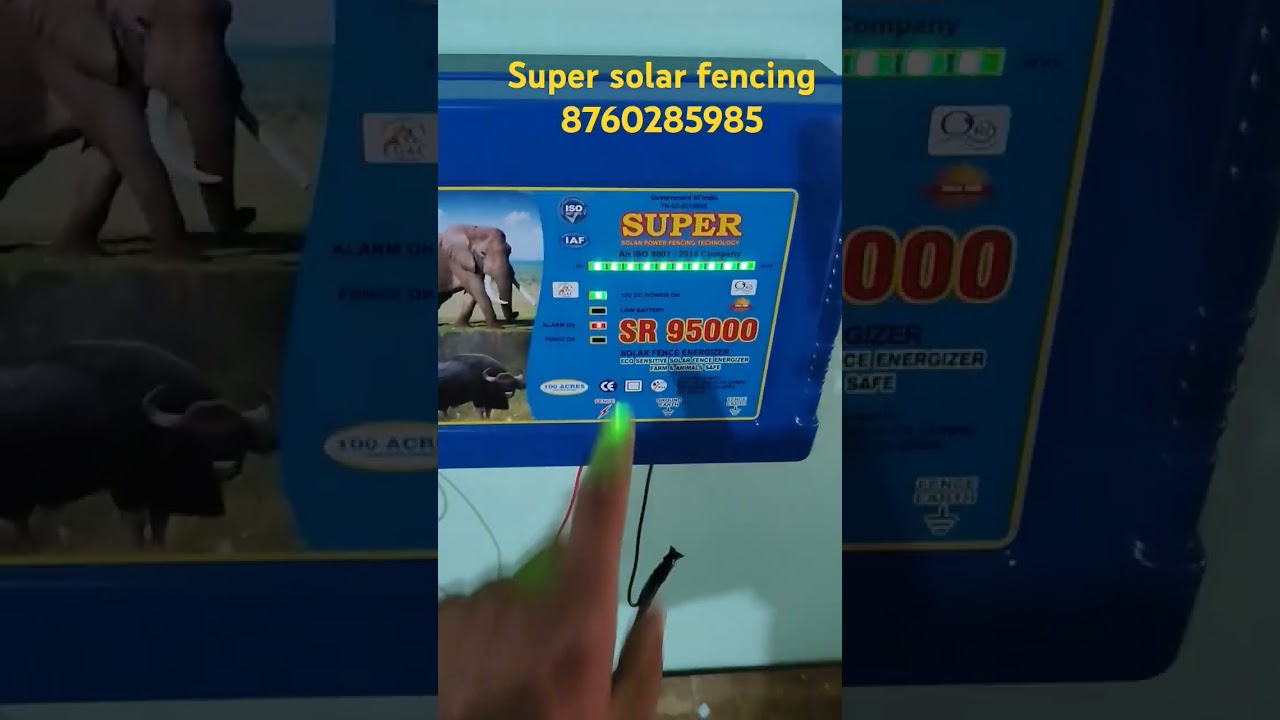 Super solar fencing coimbatore 8760285985