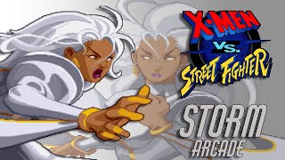 X-men Vs Street Fighter : Storm