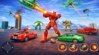 City Police Tank Robot Transform Games 3D | Gameplay Android screenshot 4