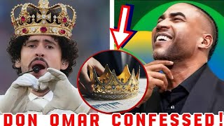 DON OMAR FINALMENTE ADMITE QUE Bad Bunny CAMBIO LA MUSICA LATINA PARA SIEMPRE